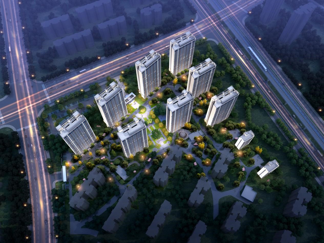 1262套！！！芳庭潘园二期B区经济适用房试桩竣事 