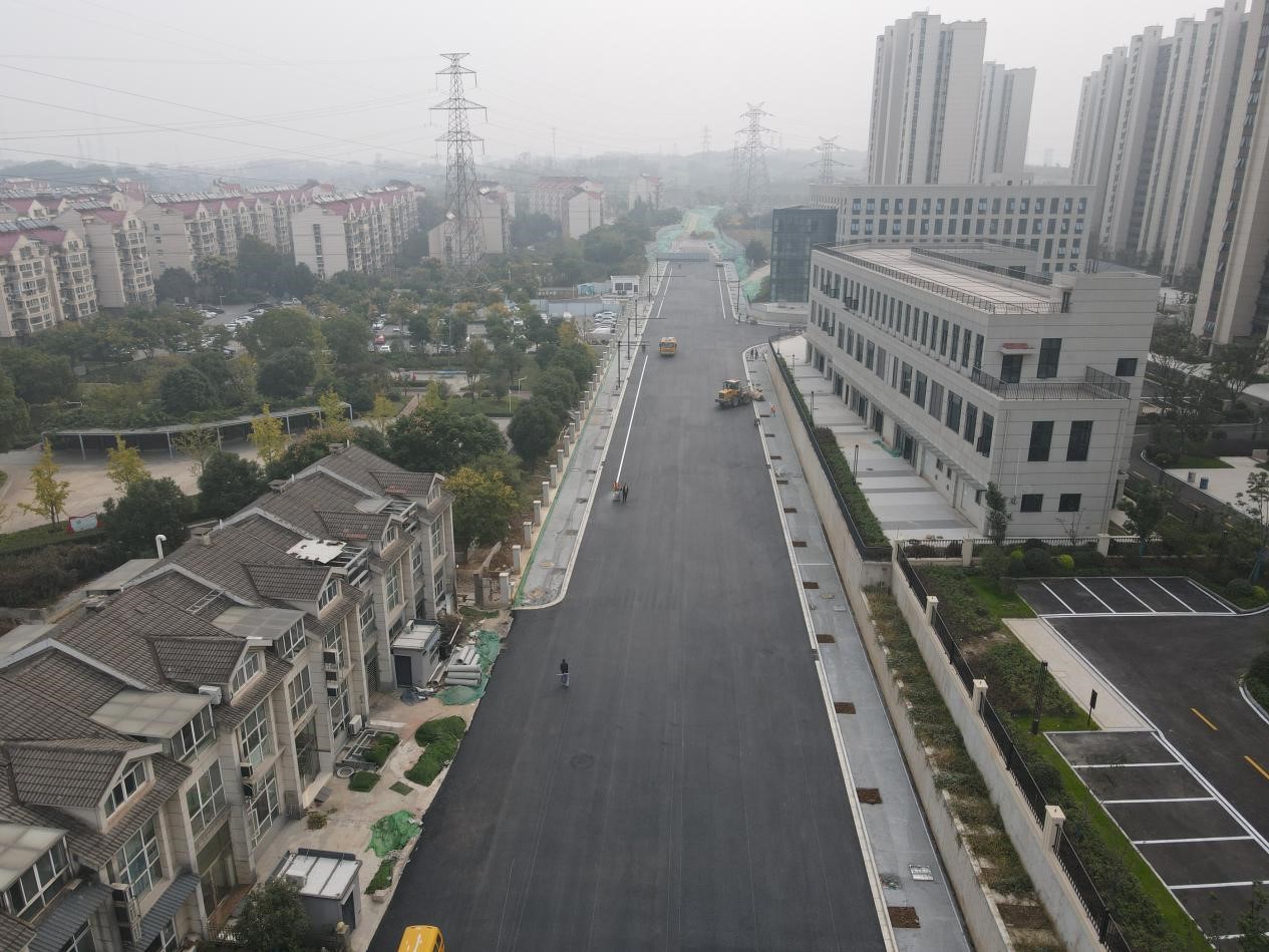 即将完工！盘城2号地块配套蹊径实景图来了